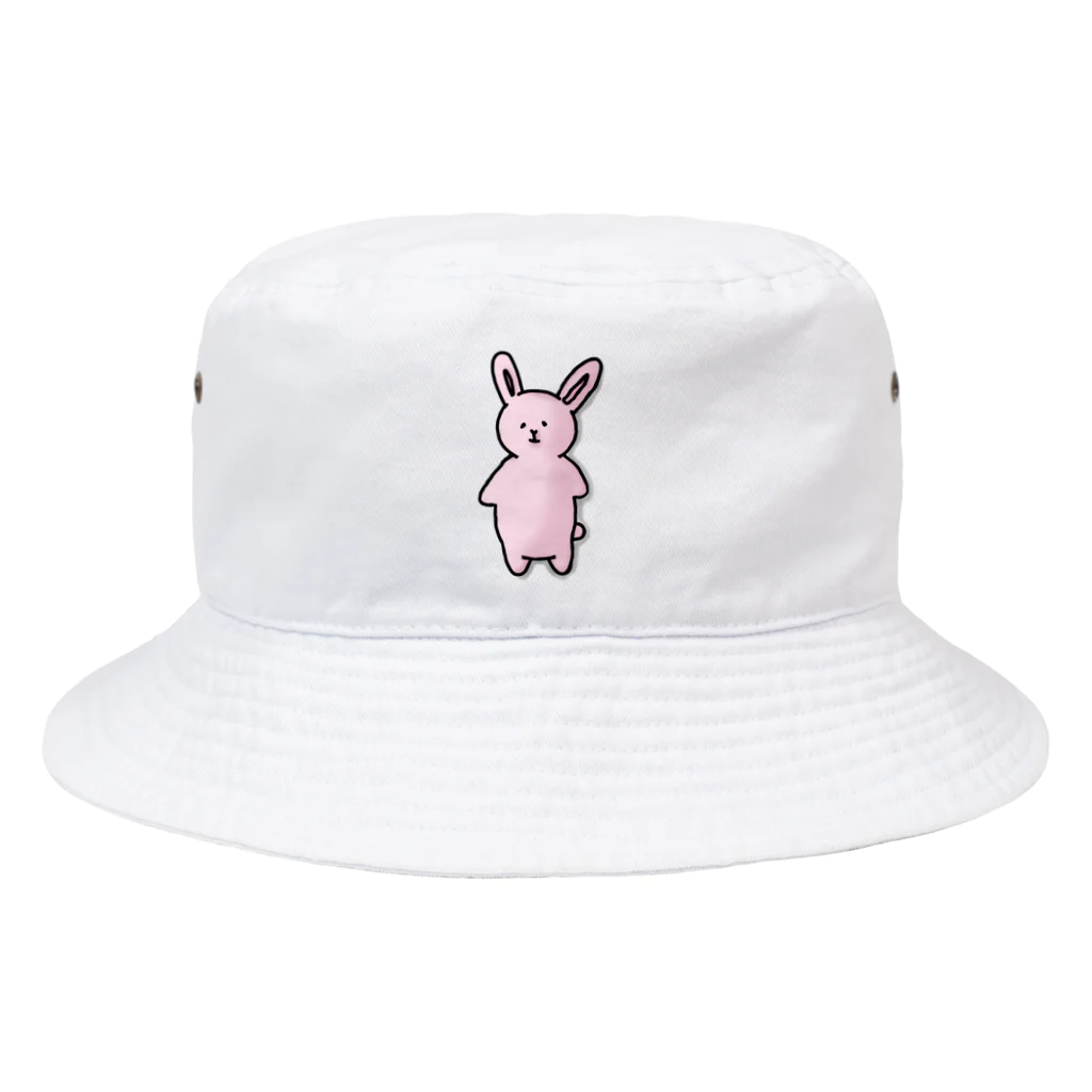 みつまめこshopのポテっとうさぎ Bucket Hat