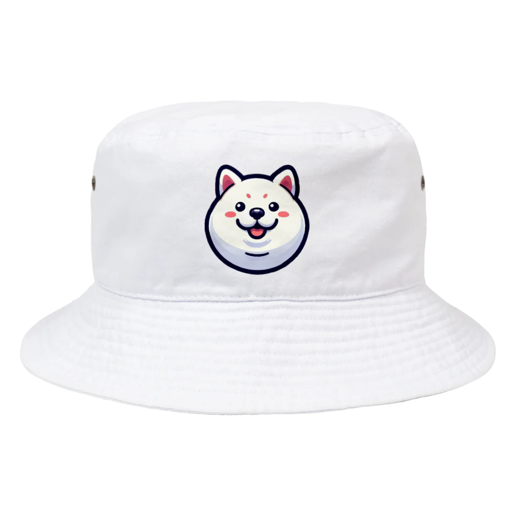 excitekonnoの丸顔シリーズ柴犬バージョン Bucket Hat