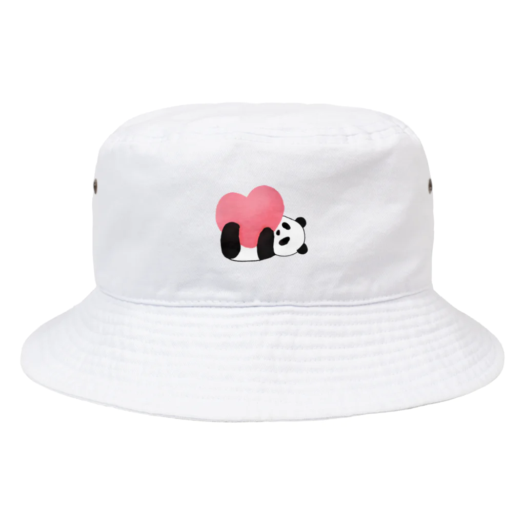 パンダむんの大きな愛を受け止めて Bucket Hat