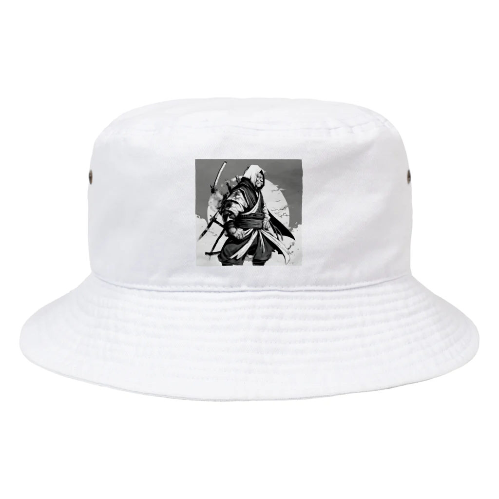 にんにんにんじゃのベテラン忍者のグッズ Bucket Hat