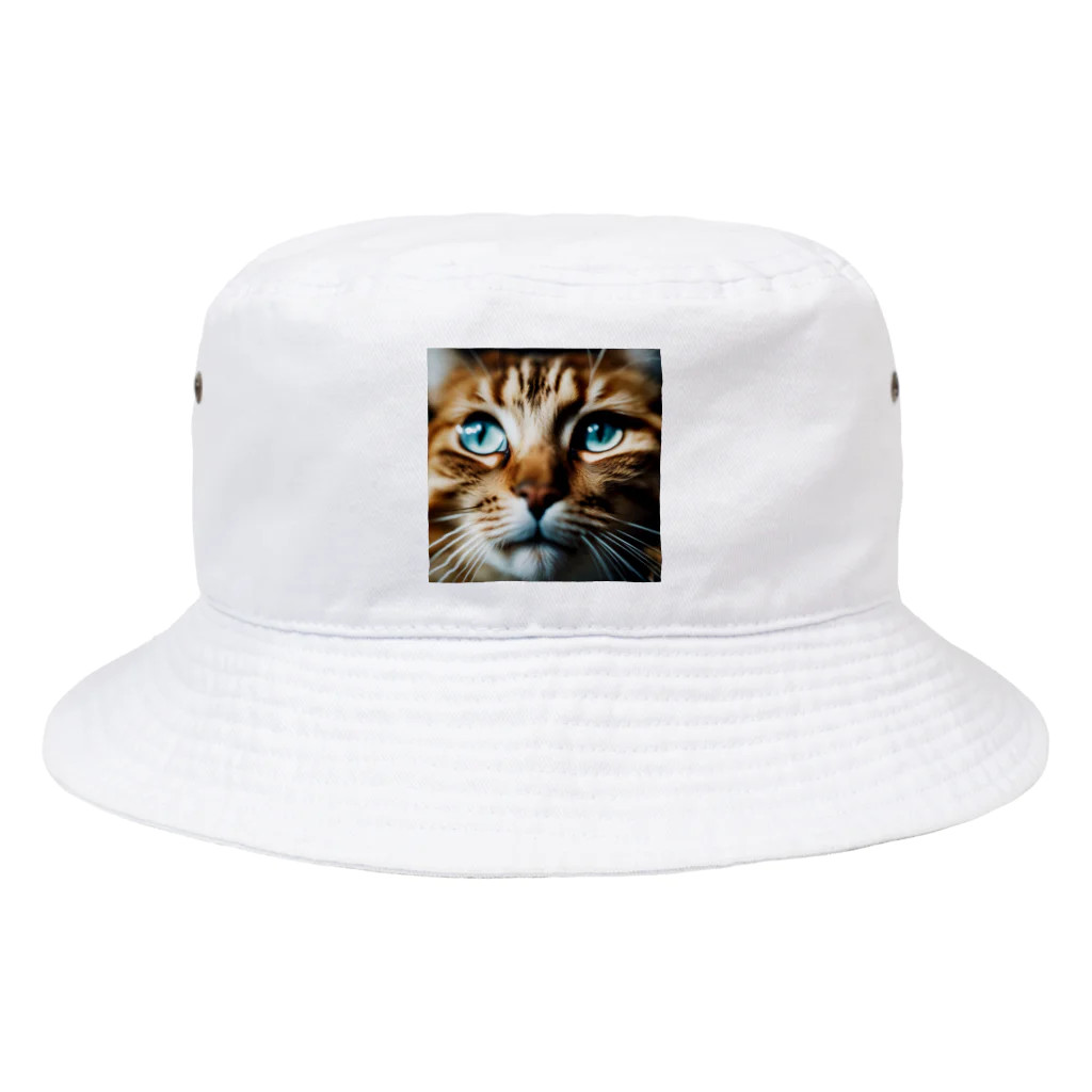 しんの考え事している猫 Bucket Hat