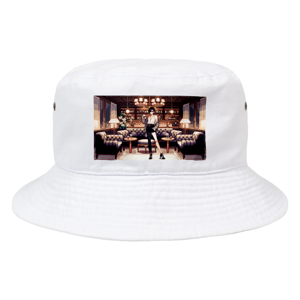 PiXΣLのluxury lounge bar / type.1 Bucket Hat