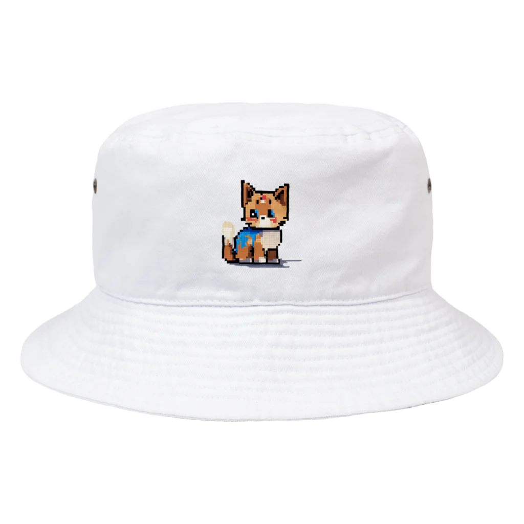 pikunekoのpikuneko　ペイントまみれ Bucket Hat