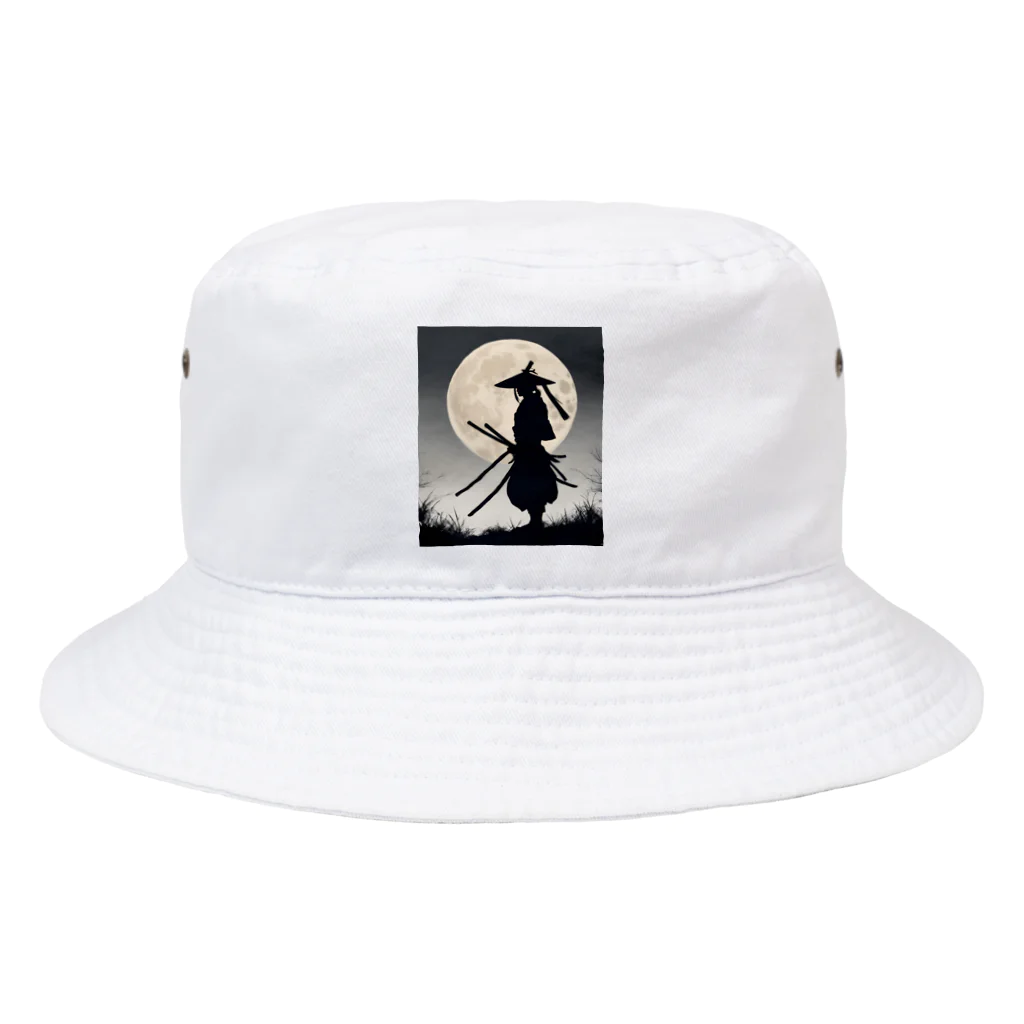 JAPANSTANDのSAMURAI～静～ Bucket Hat