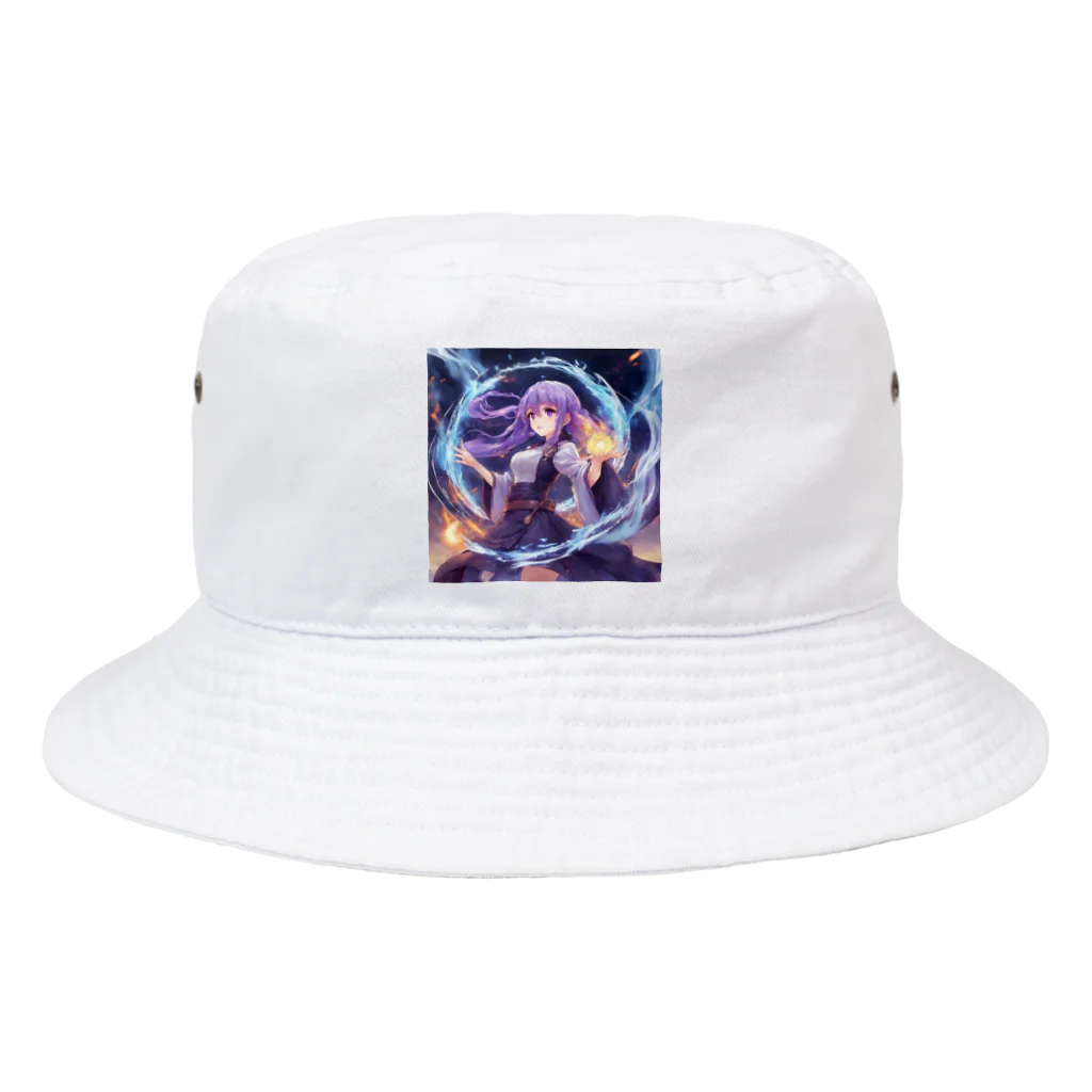 TAMAGAWAの炎と水の魔法使い Bucket Hat