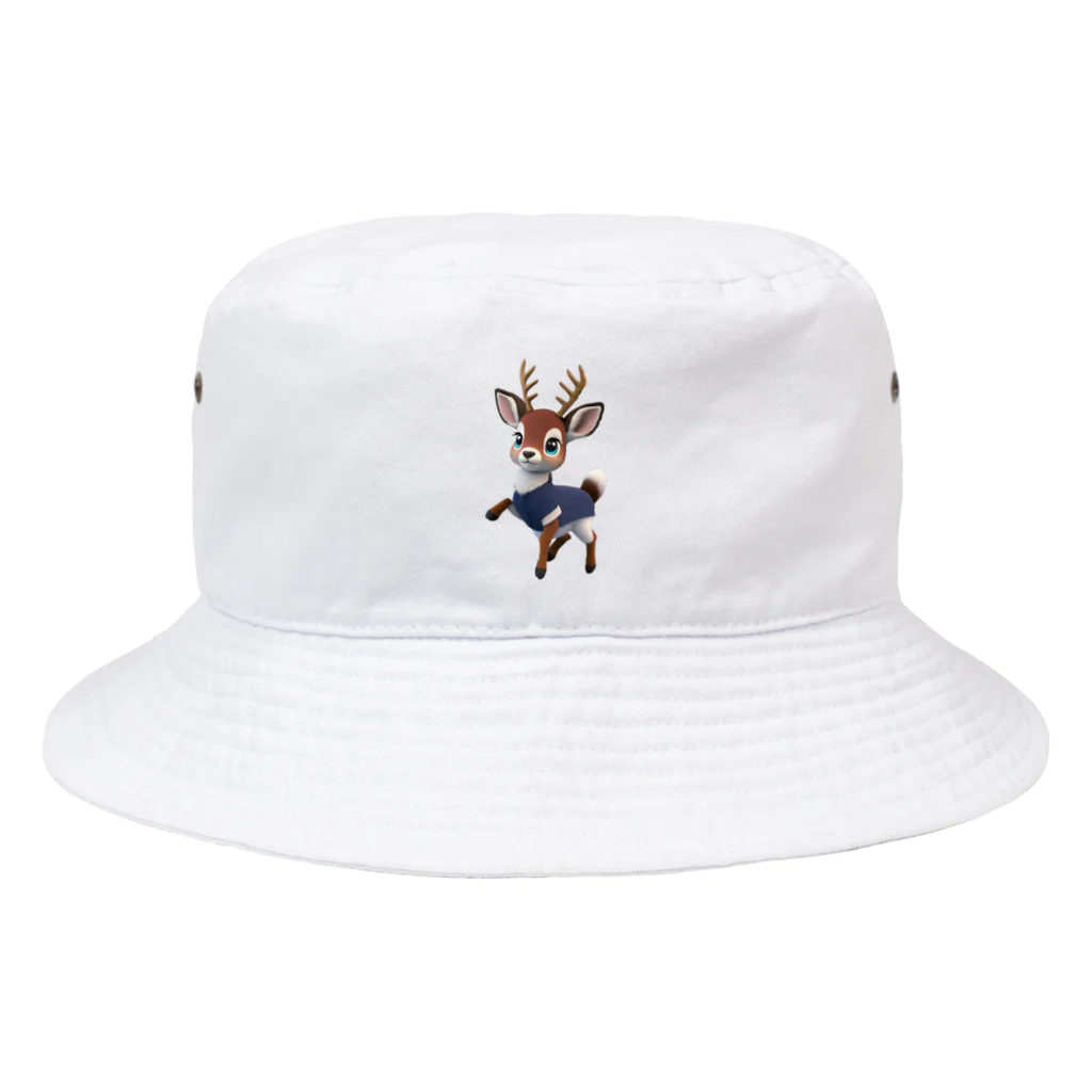 ぱんだまんのキュートな小鹿ダンス Bucket Hat