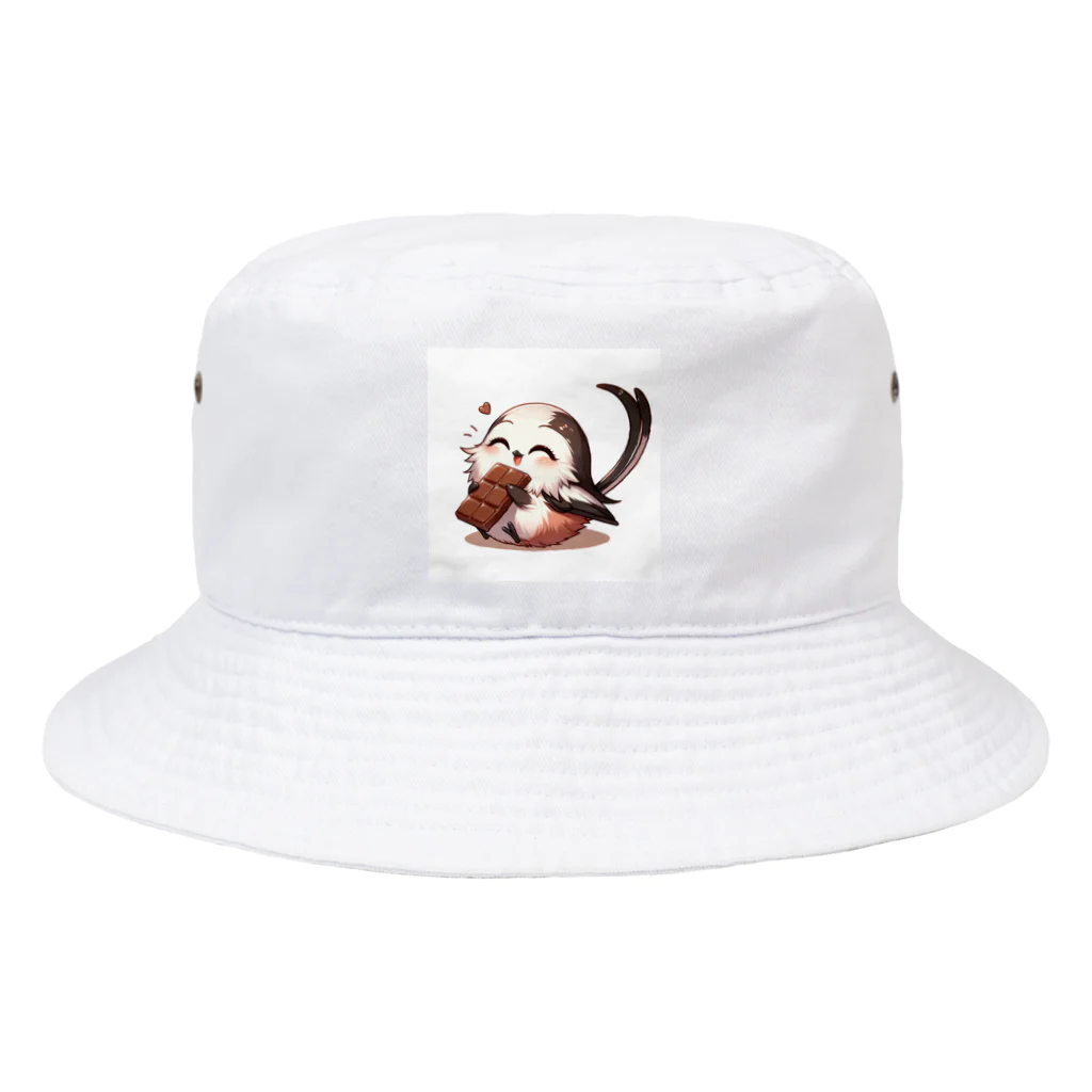 riyuriyu214のチョコエナガ Bucket Hat