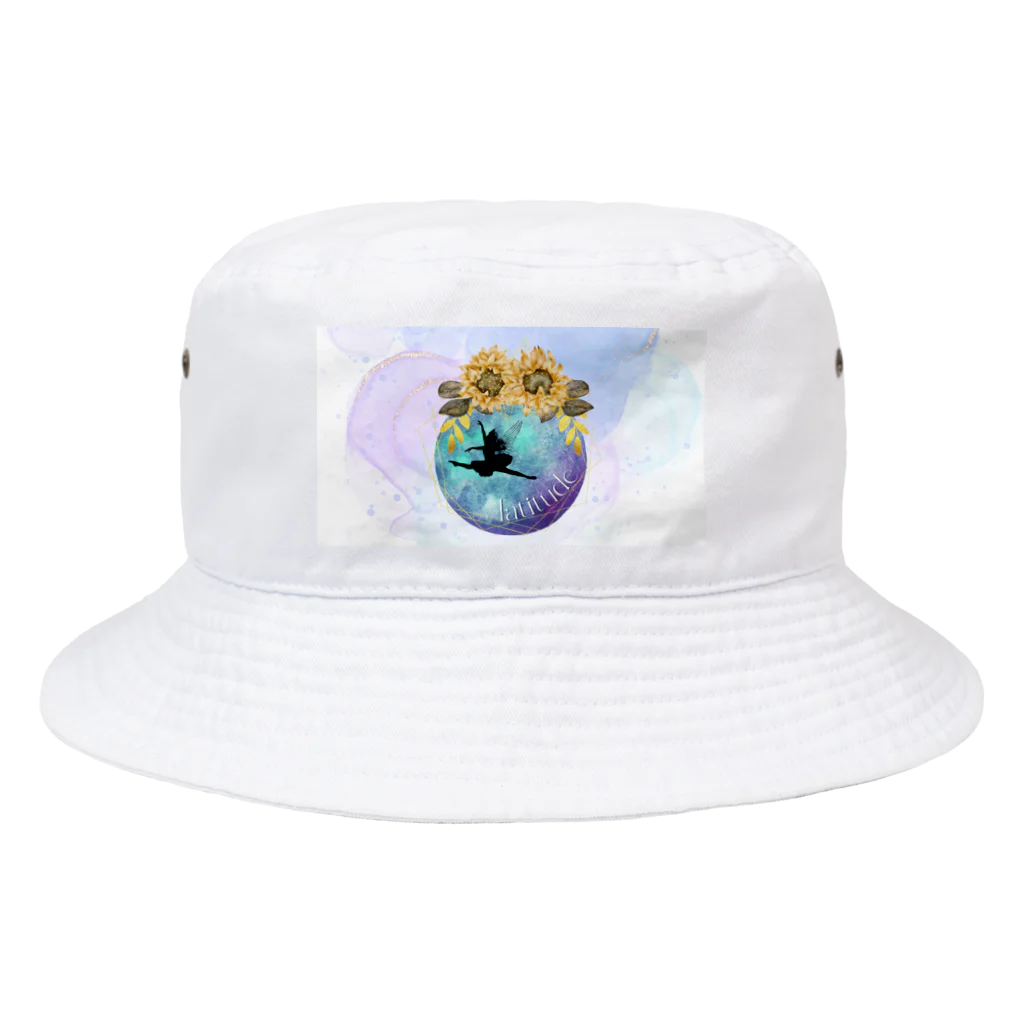 latitudeの飛翔(横長) Bucket Hat