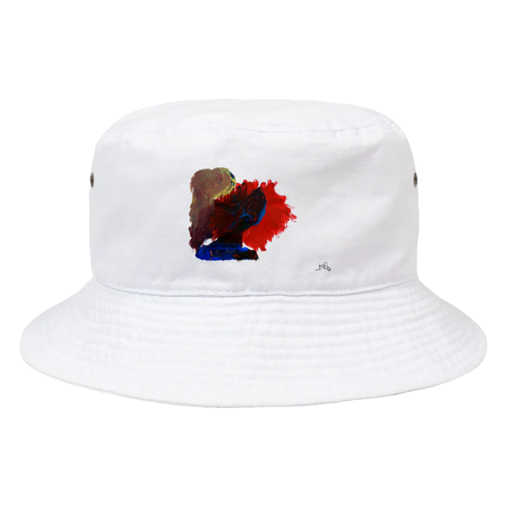 ぴくちゃー55の笑み Bucket Hat