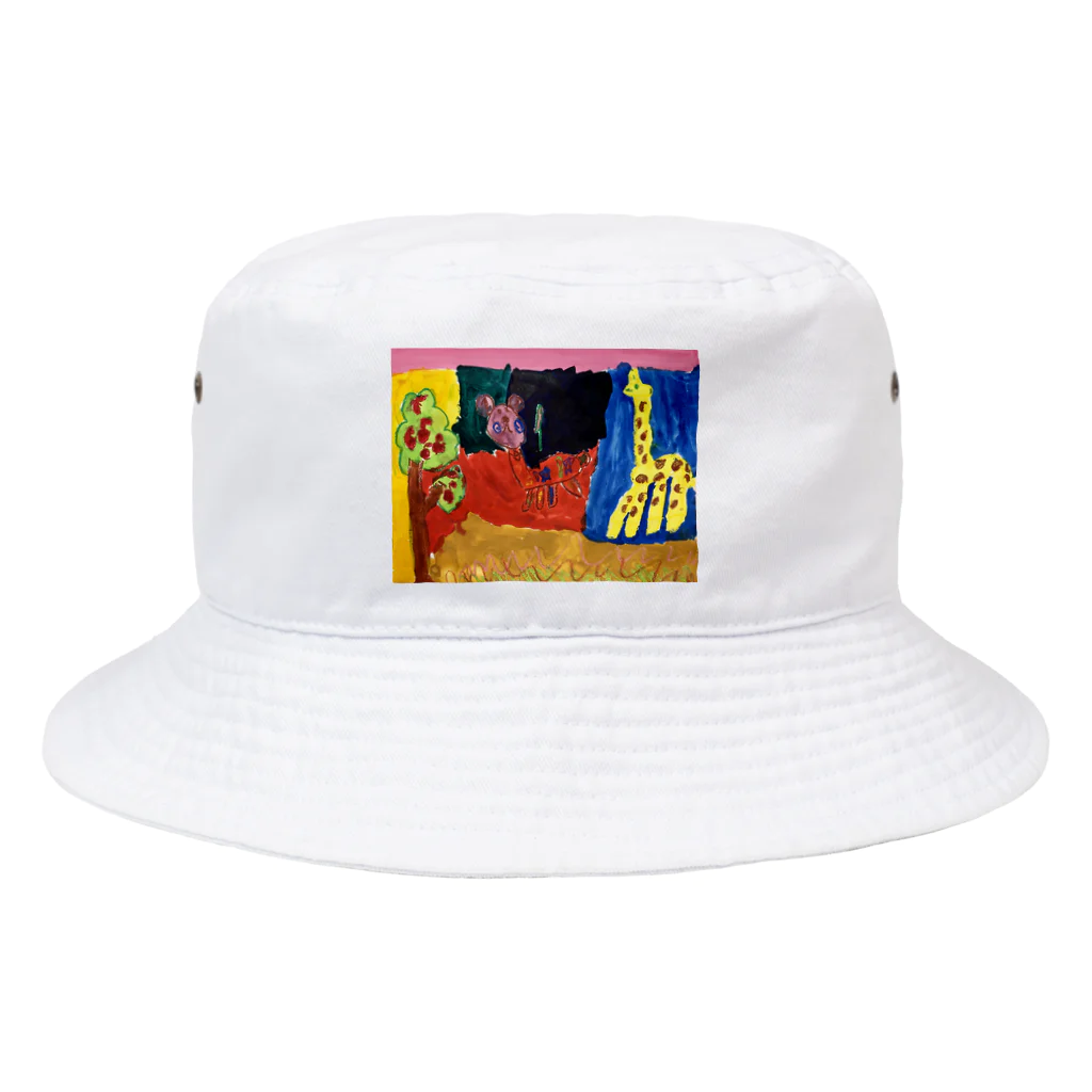 BWfamilyの夜のサバンナ Bucket Hat