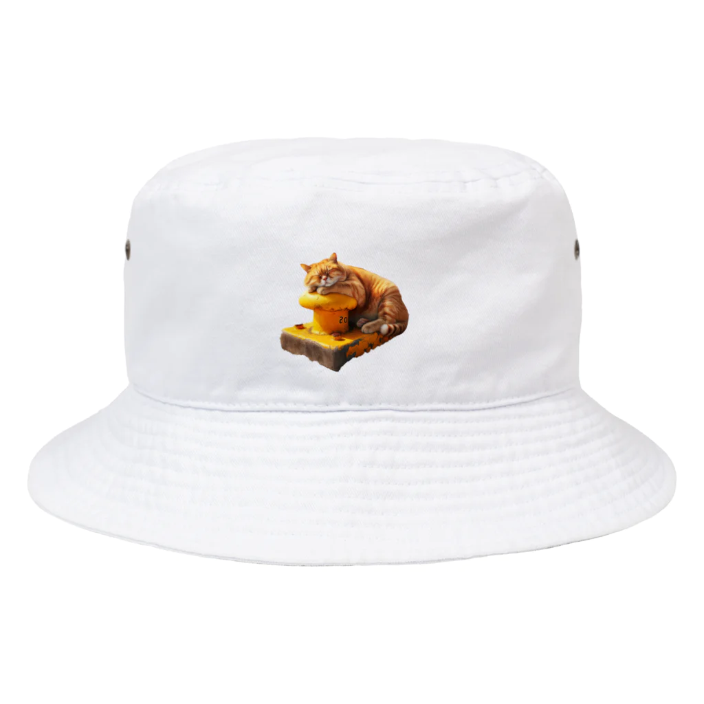 masaki1019のおひるね猫 Bucket Hat