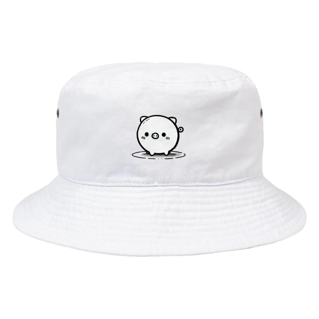 終わらない夢🌈のまんまる🐷ぶたちゃん😍 Bucket Hat