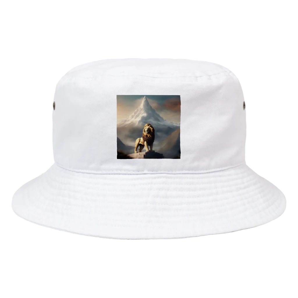 33sun33の頂上のライオン Bucket Hat