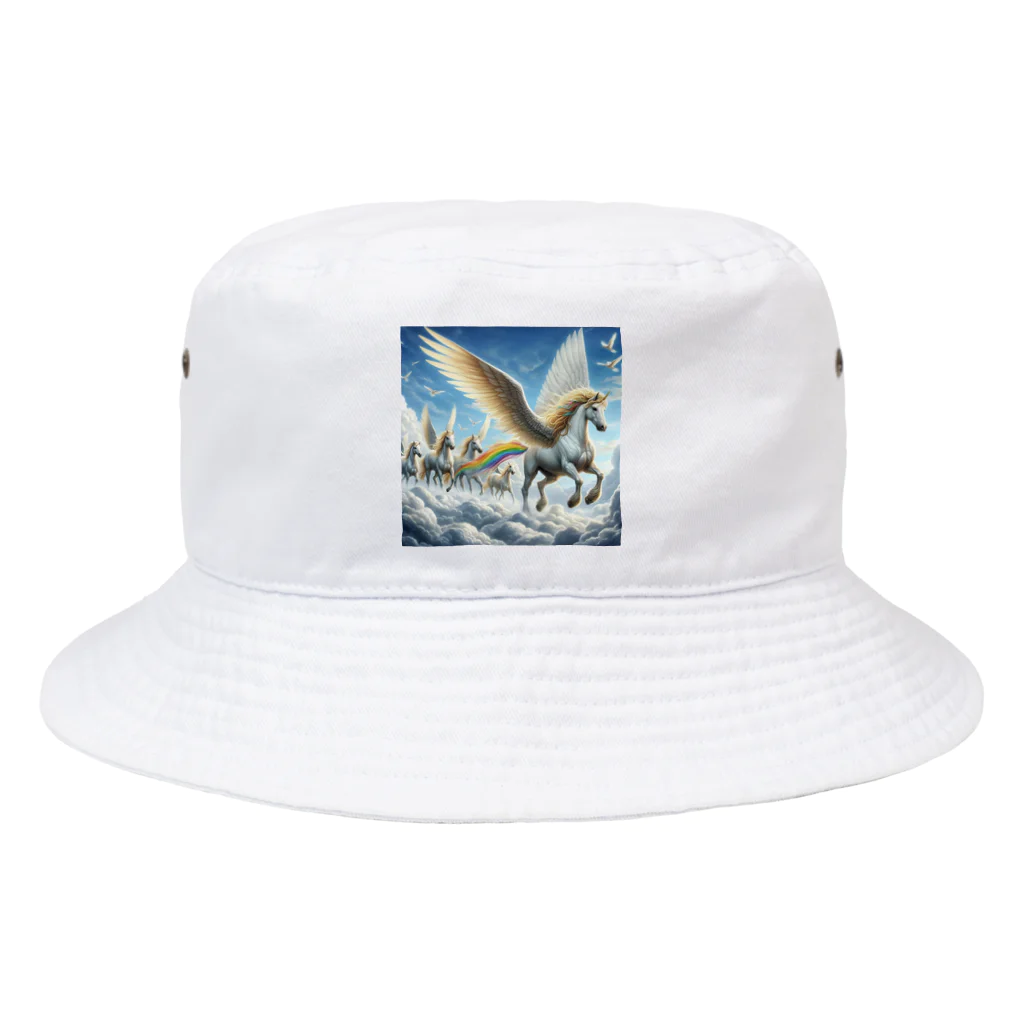 愛美のママの幻想的なペガサス Bucket Hat