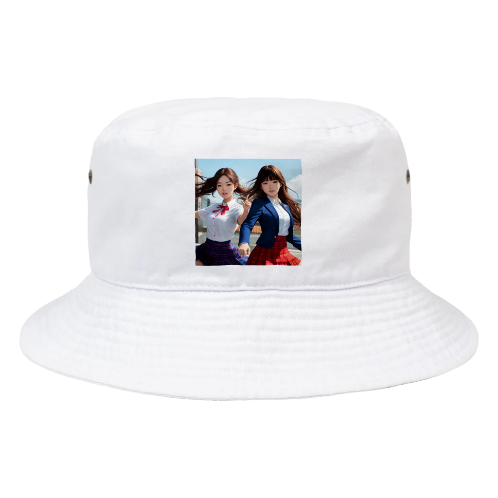 あかいはちのダンス Bucket Hat