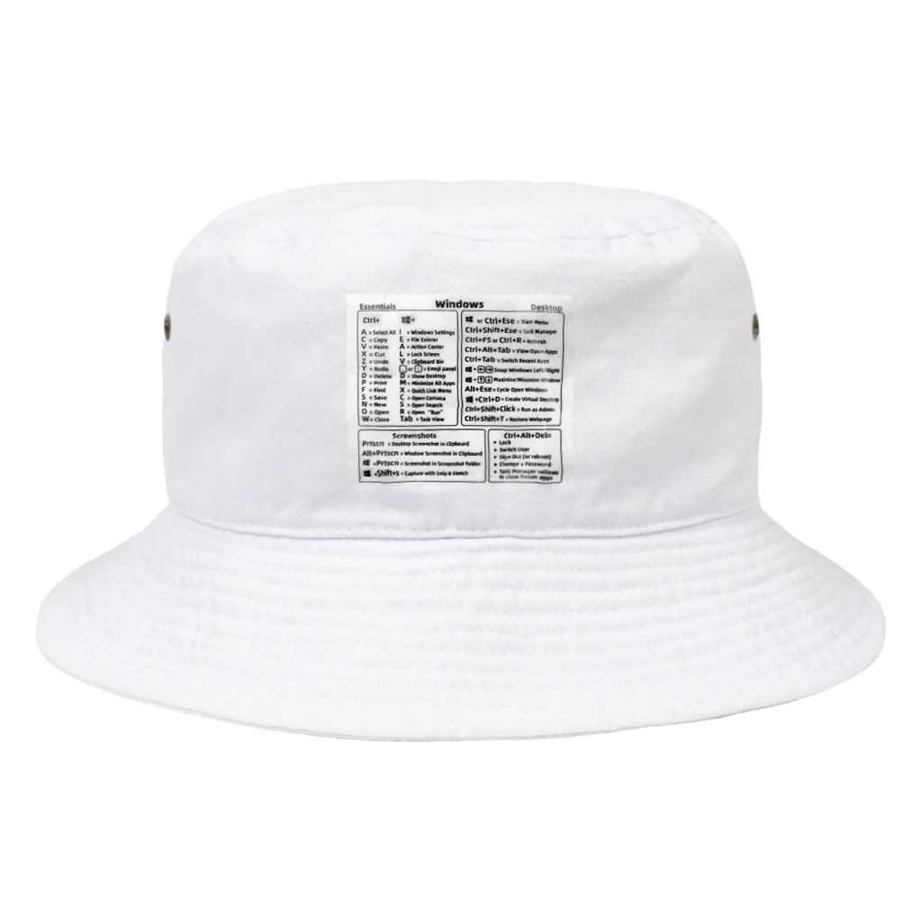 コロ助のWindowsショートカットキー Bucket Hat