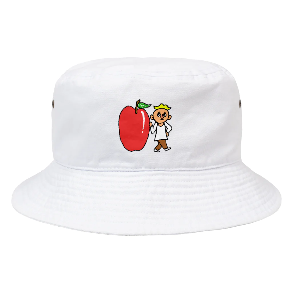 emomappenの友達はりんご Bucket Hat