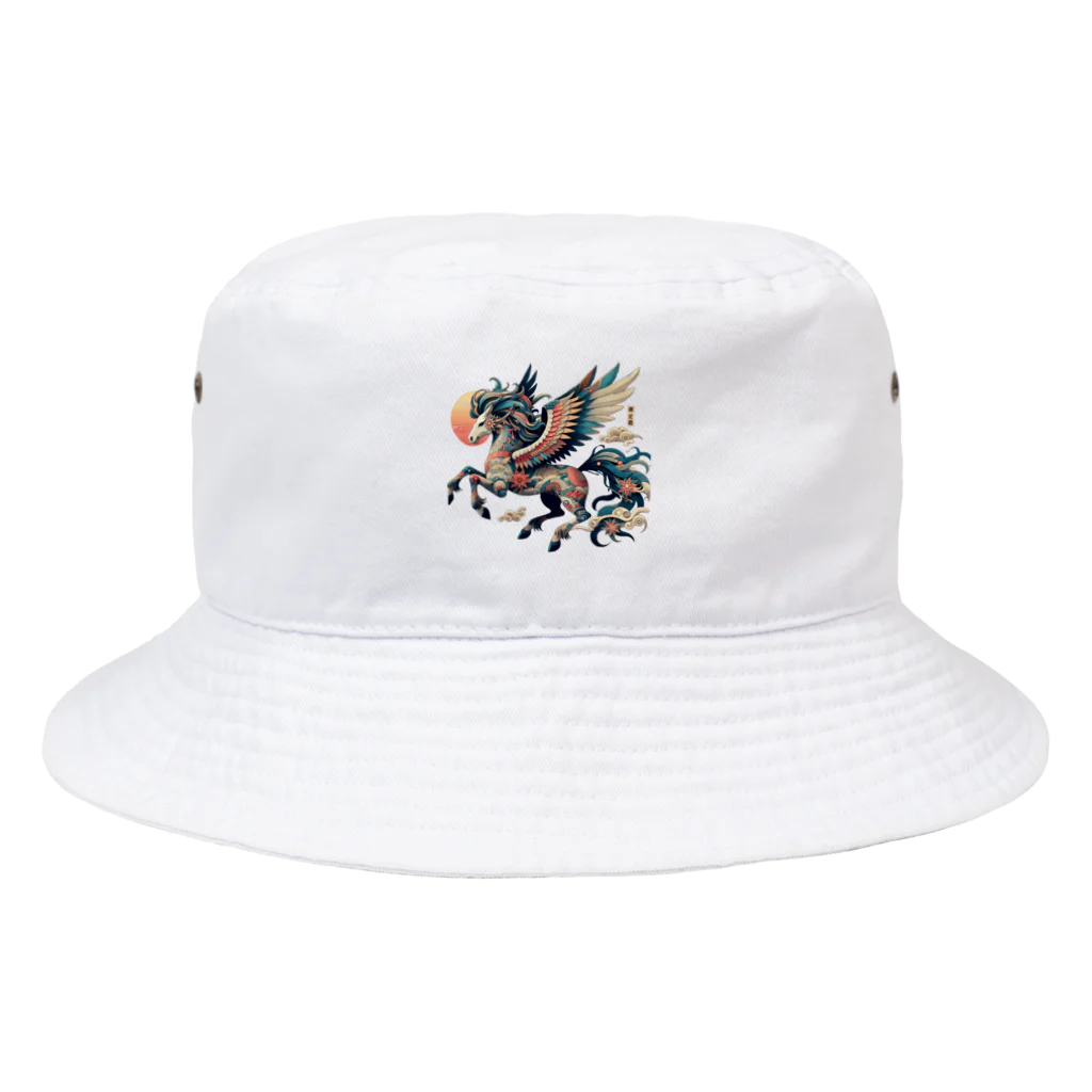 FUMYの雅彩ペガサス - Gasa Pegasus Bucket Hat