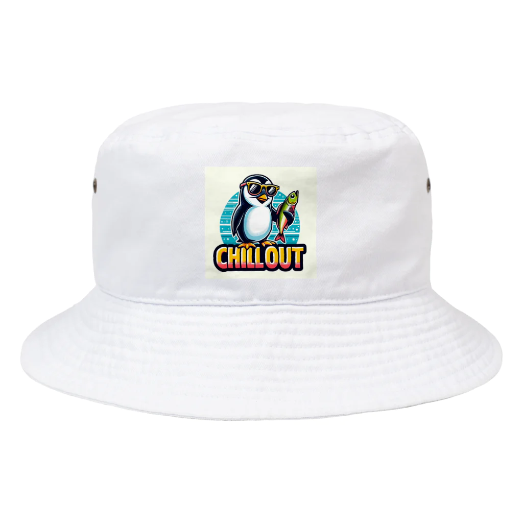 syankusunoboushi7のかっこいいペンギン Bucket Hat