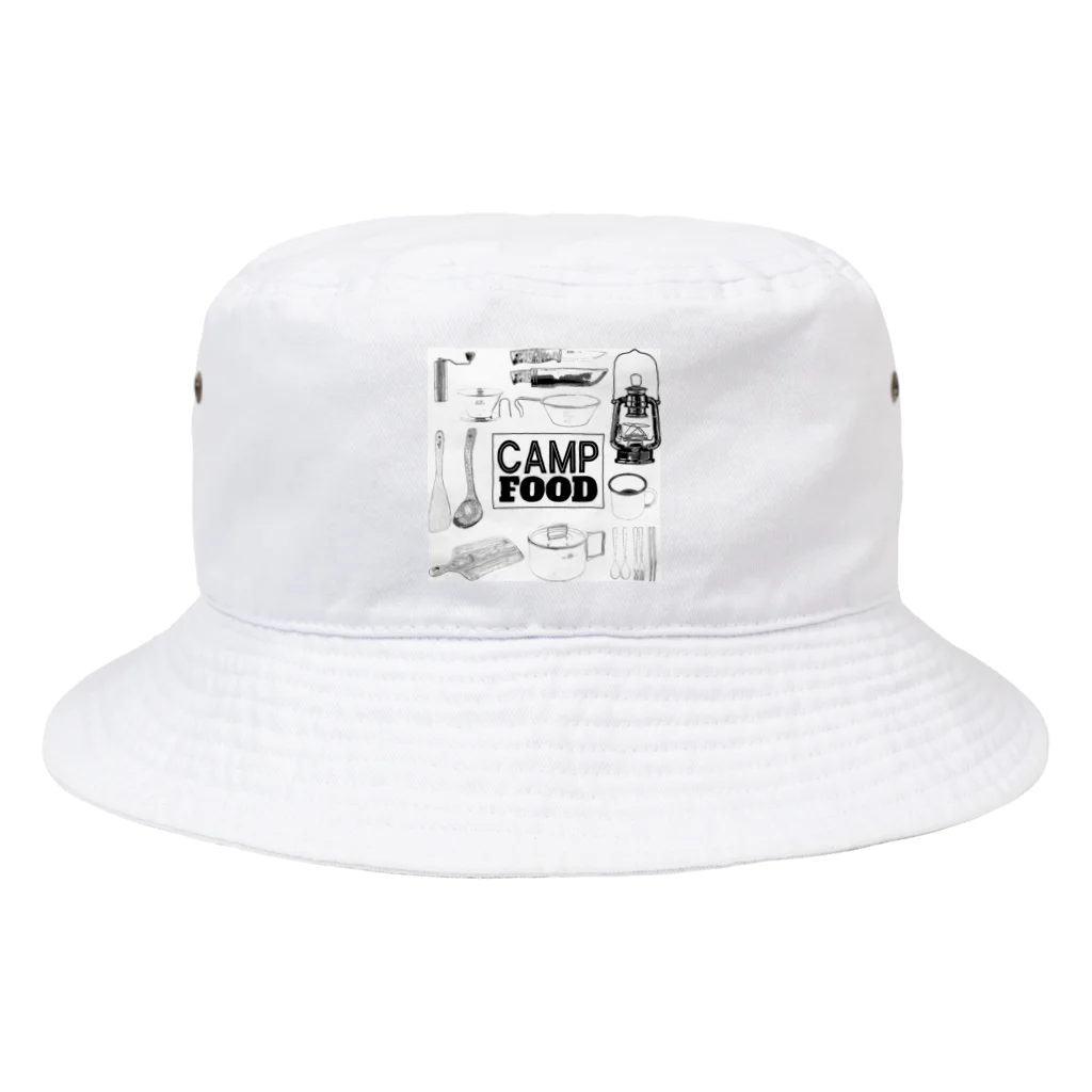 rokkakukikakuのCAMP FOOD Bucket Hat