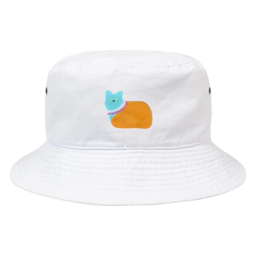 ロジローの丸っこいネコ神 Bucket Hat