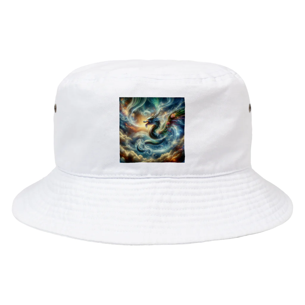 the blue seasonの昇華する霊龍 Bucket Hat