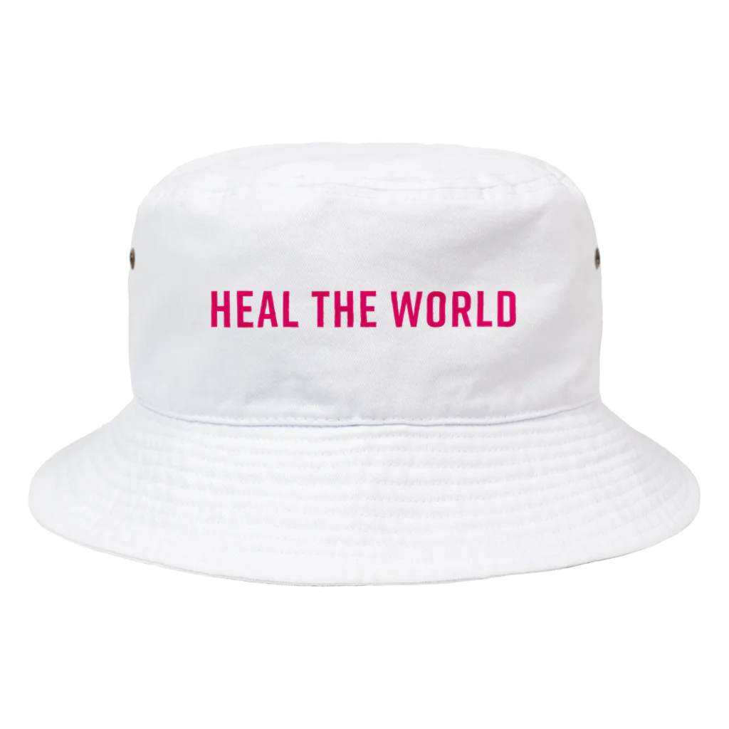 GreenCrystalのHeal the world Bucket Hat