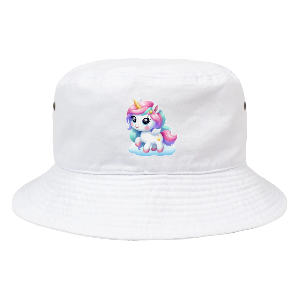 ironanoの【#いろなの】ユニコーン Bucket Hat