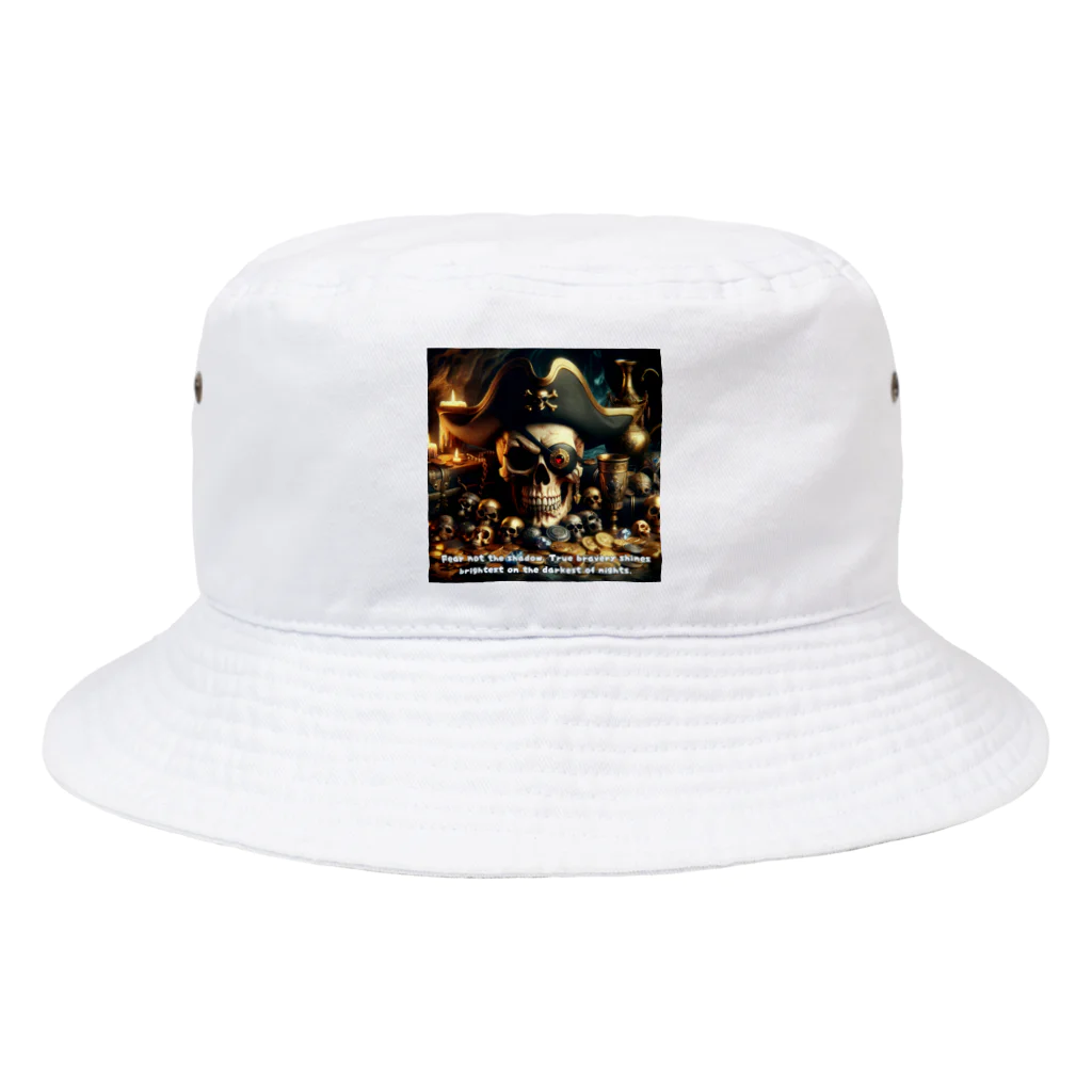 NikuQAIのShadowed Treasures: The Pirate's Legacy Bucket Hat