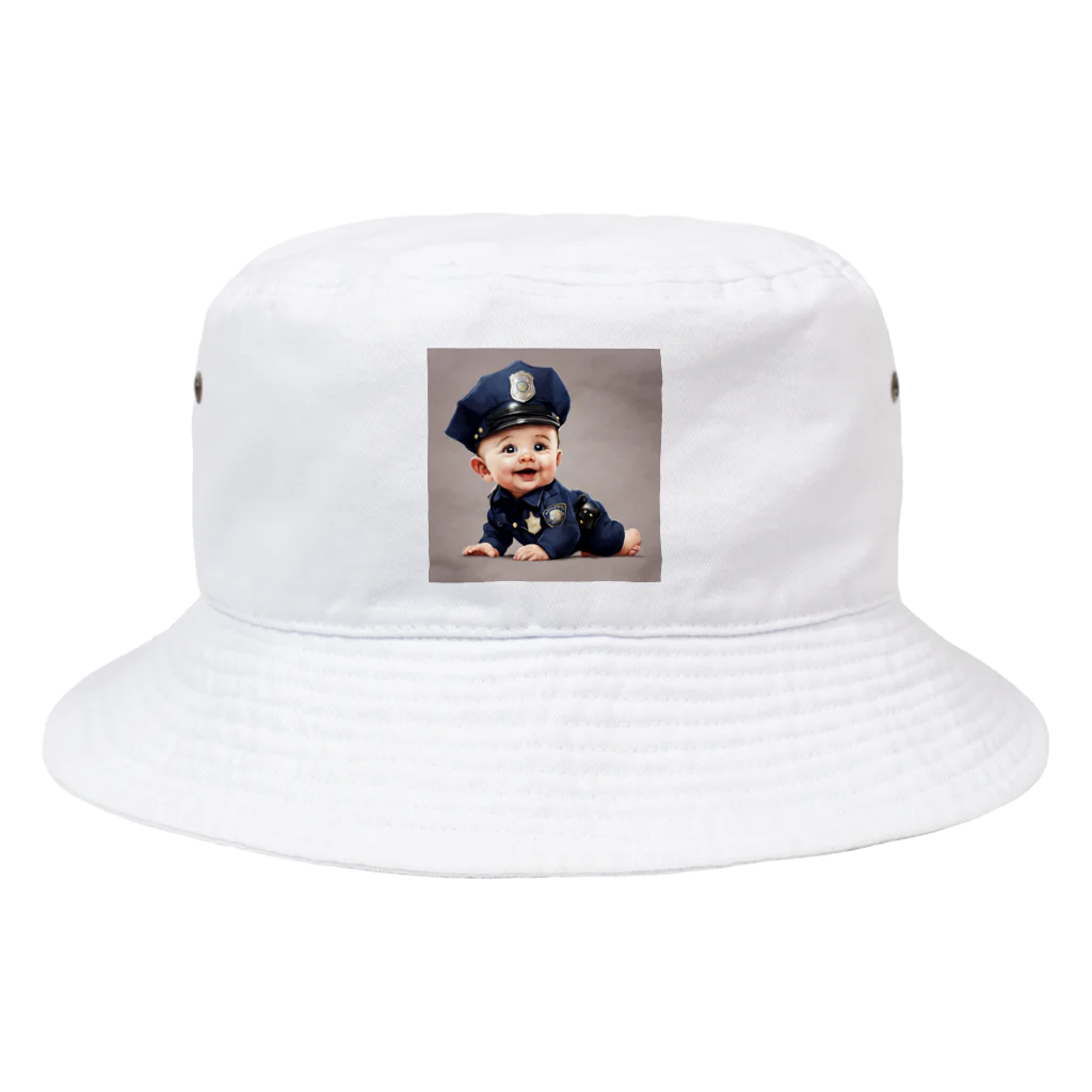 可愛いは宇宙の赤ちゃんポリス Bucket Hat