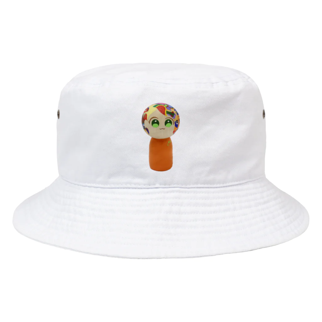 こけしガールズのこけしガールズ　キョロちゃん Bucket Hat