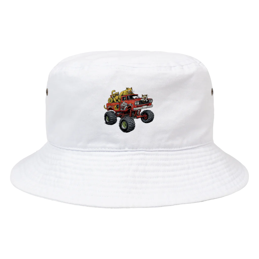 マッドシンのモンスタートラック　モンスター Bucket Hat