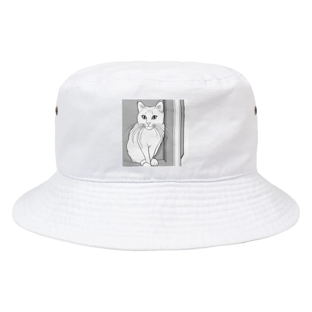 uq230528_suzuのネコ３ Bucket Hat