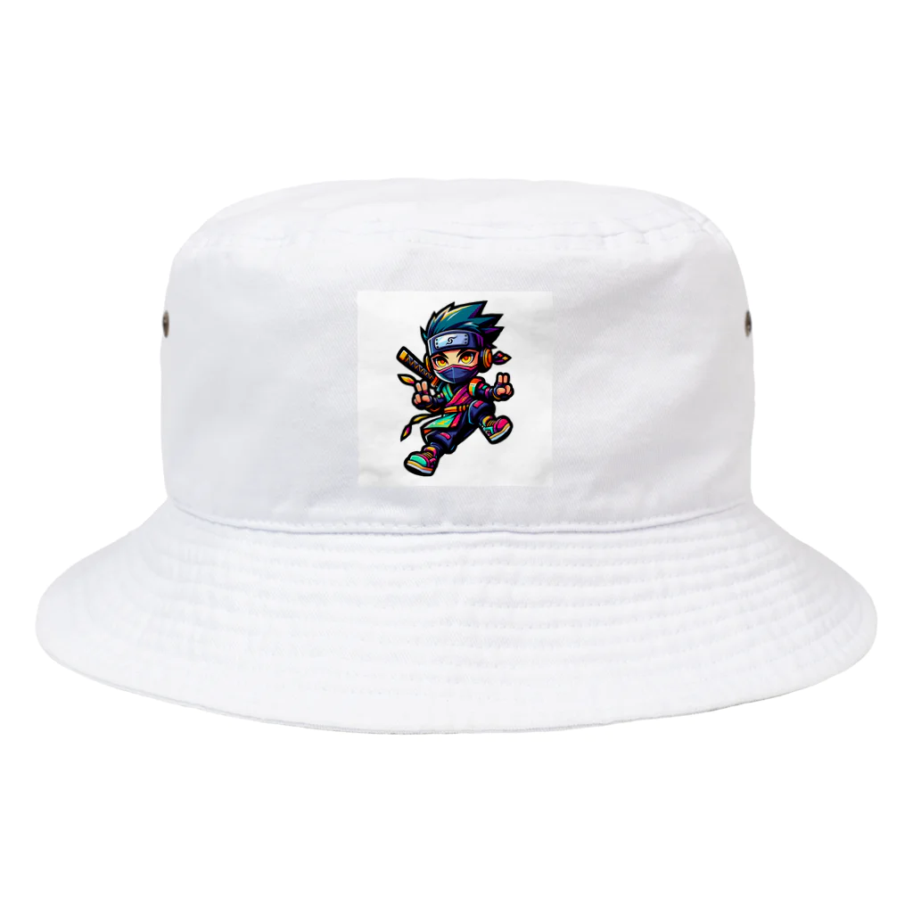 rsrsrsrsrの“Digital Ninja” Bucket Hat