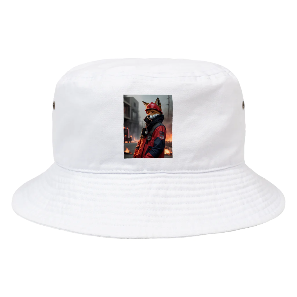 ZZRR12の狐の勇者 Bucket Hat