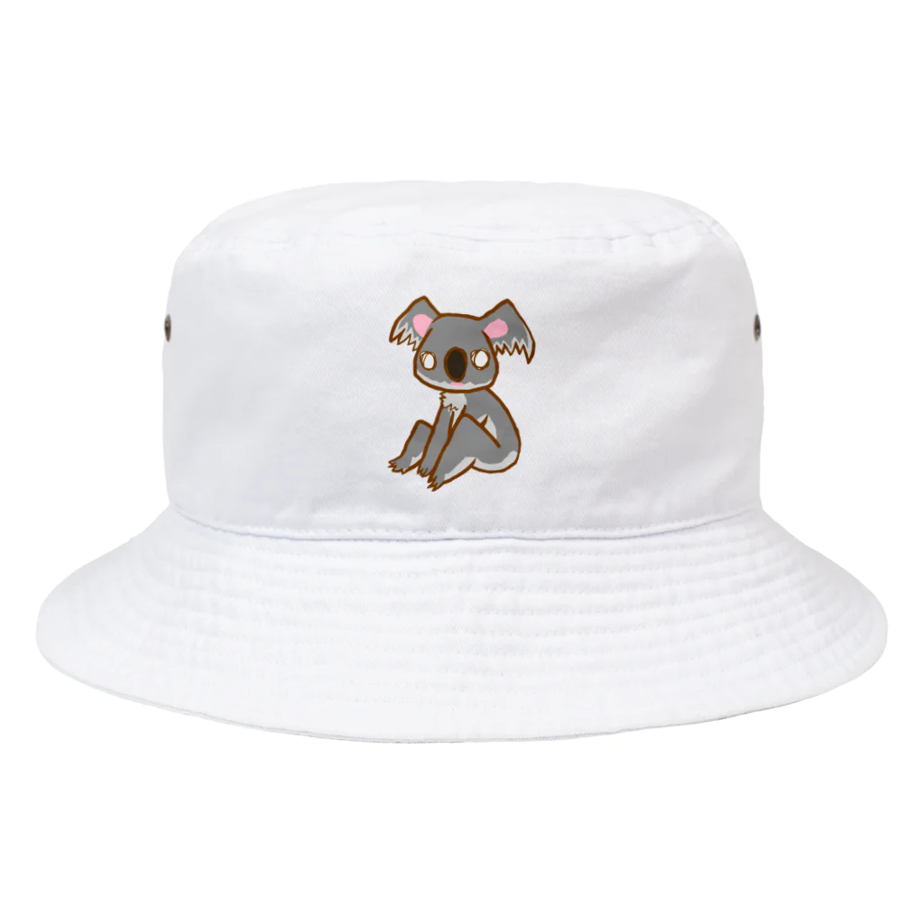 ＼(ナギノ)／動物図鑑イラストシリーズ増やしたい民のゆるコアラ Bucket Hat