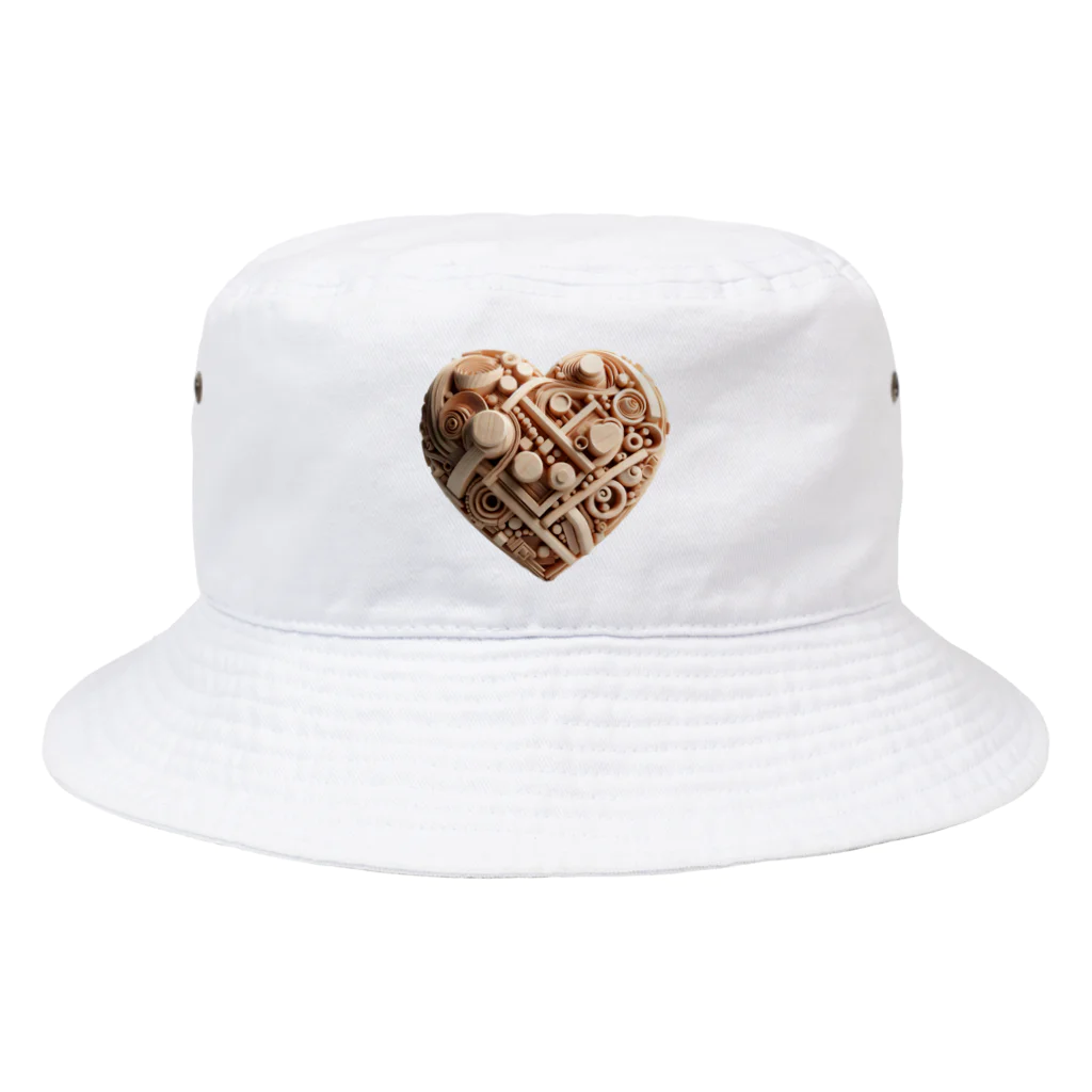 JUPITERのウッドハート❤️❤️ Bucket Hat