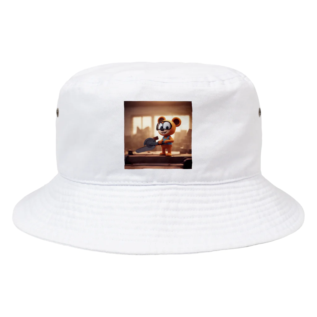 DeeeeDののこぎりのキャラクター Bucket Hat