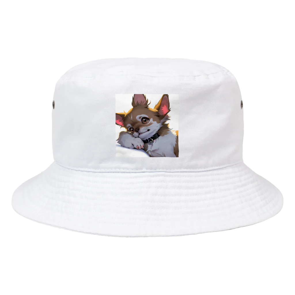 Cocomonのイケメンチワワ Bucket Hat