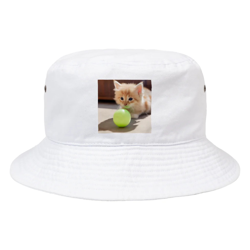 SkyBlueのもふもふな子猫 Bucket Hat