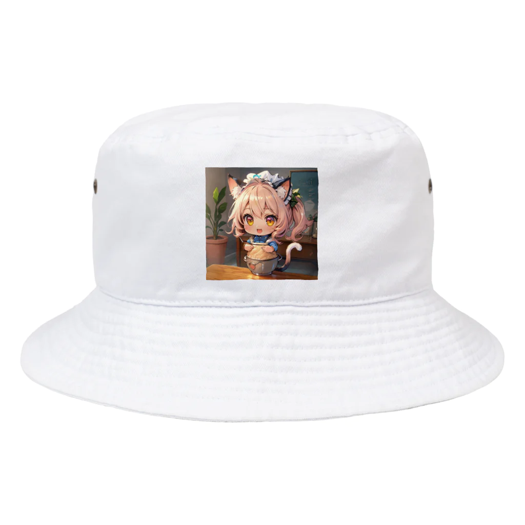 リキ製作所のネコミミあずにゃんパート2 Bucket Hat