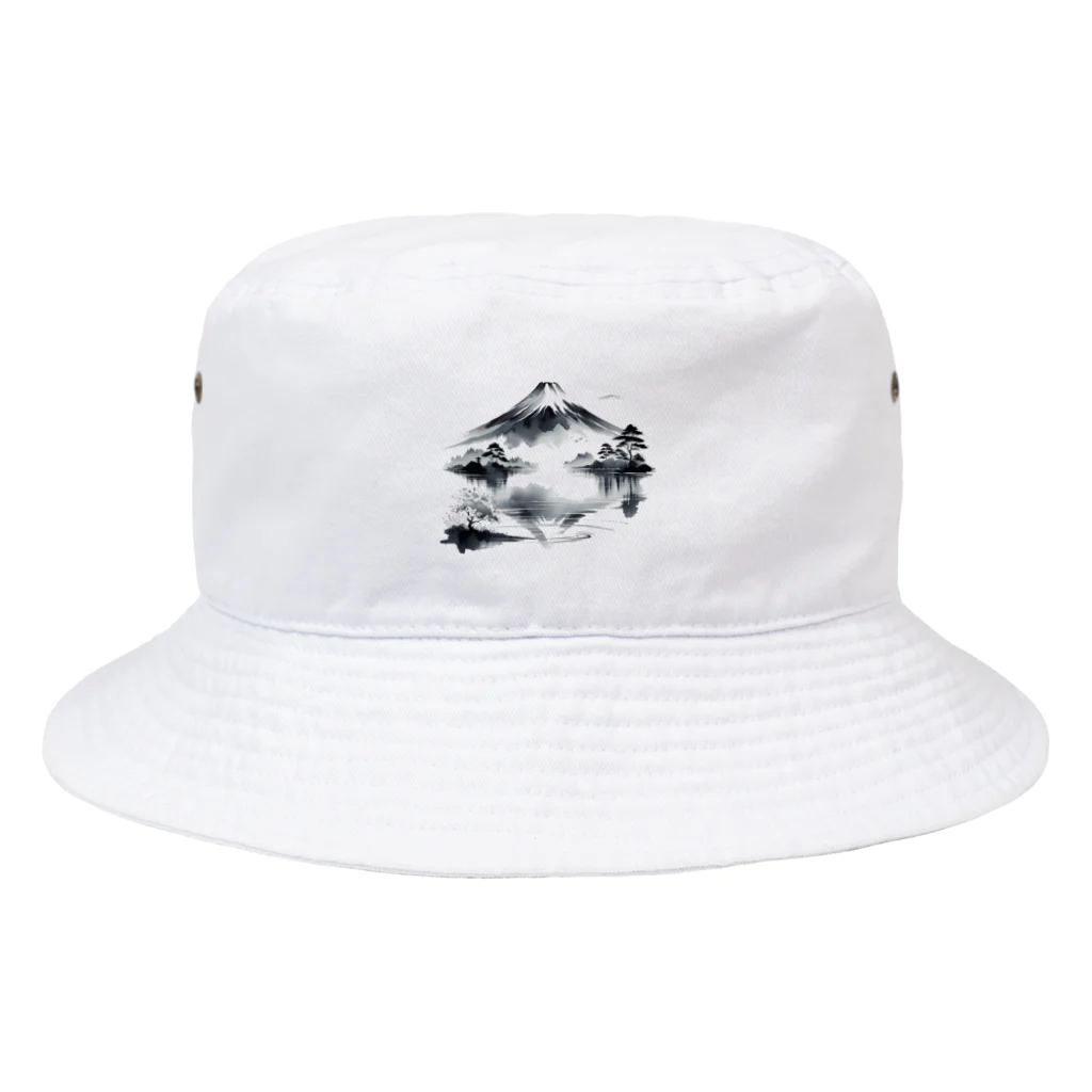 WAFU_JAPANのMirroring Mt.Fuji Bucket Hat