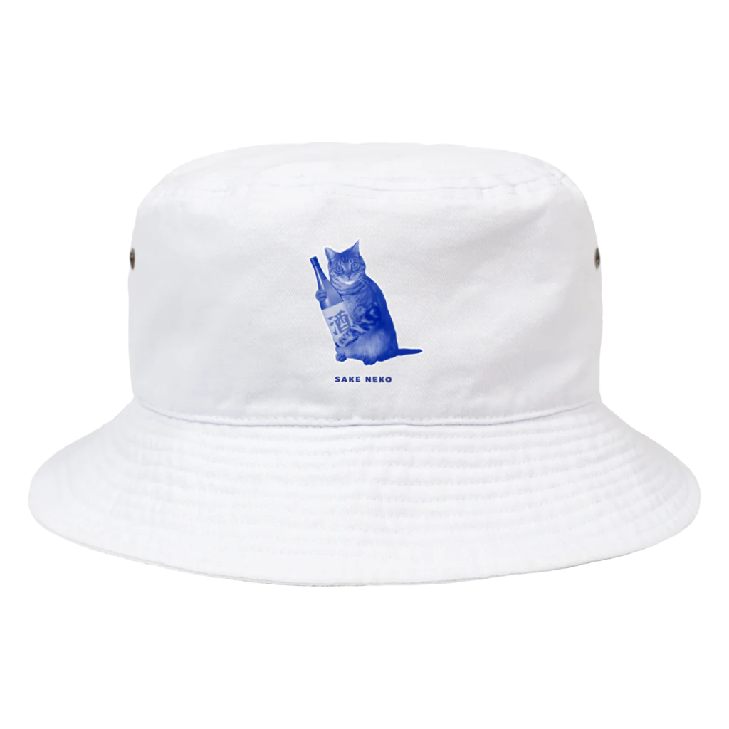 毎日ころりんのSAKE NEKO Bucket Hat