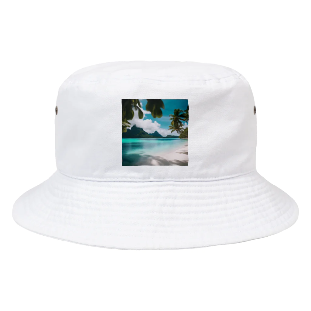 metametamonnのボラボラ島 Bucket Hat