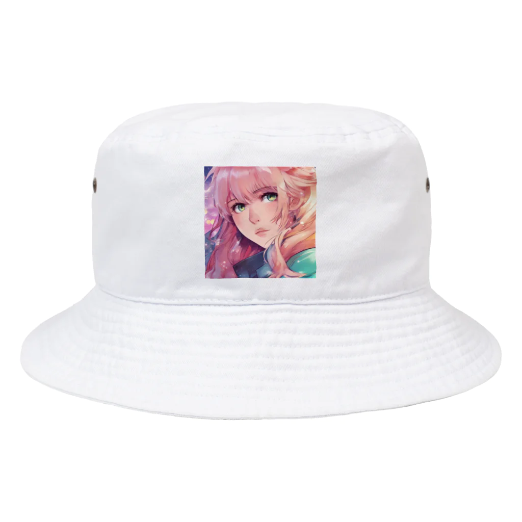 Kyon_IllustItemShopのアーティストのアンニュイ美人 Bucket Hat