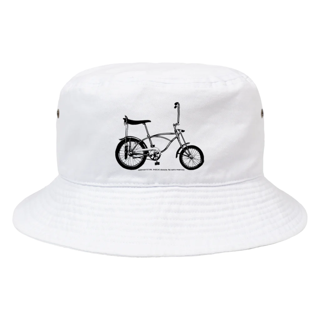 ファンシーTシャツ屋のクールでスタイリッシュなアメリカン自転車 Bucket Hat