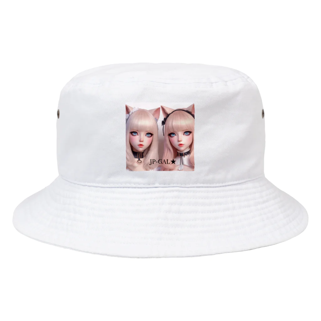 ca2432oebのJP-GAL-CAT03 Bucket Hat