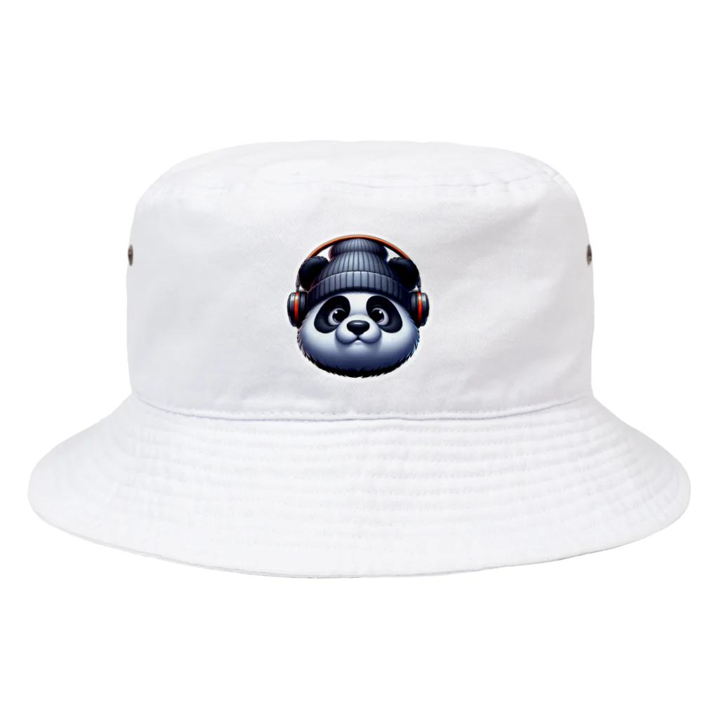 パンダマンのふくよかパンダ Bucket Hat