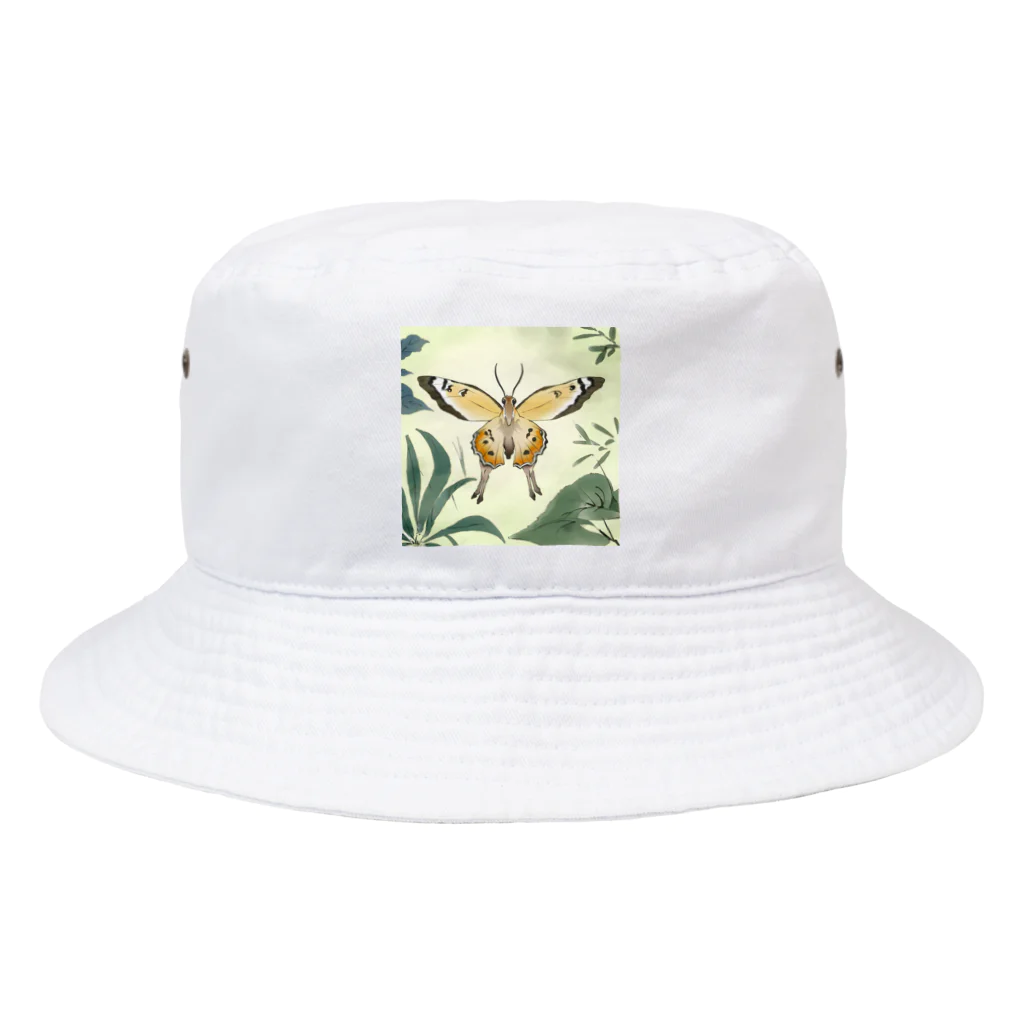 bigbamboofamilyの鹿と蝶の融合　その三 Bucket Hat