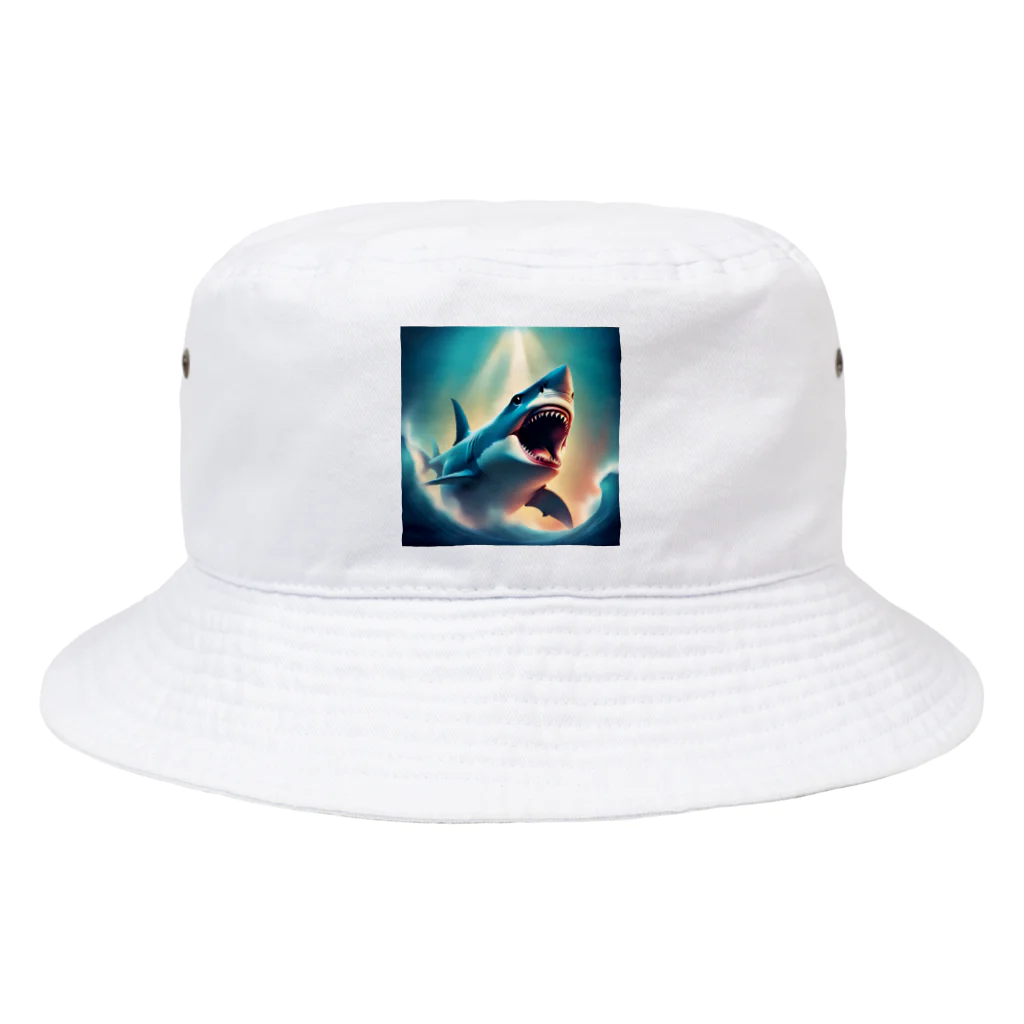 UMA大学の幻想的なサメちゃん🦈 Bucket Hat